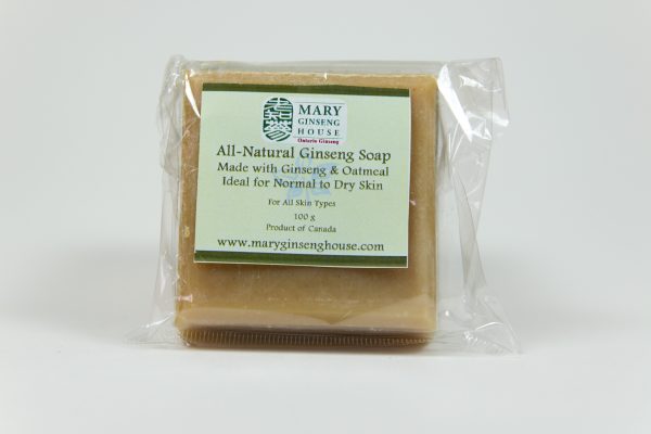 Hand-made Ginseng Oatmeal Soap (100 g)