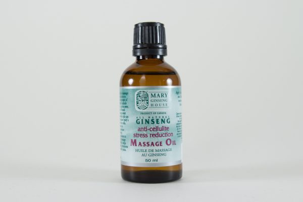 Ginseng Anti-Cellulite & Stress Reduction Massage Oil